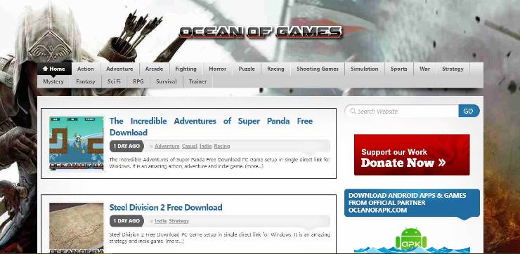 top sites to download pc games