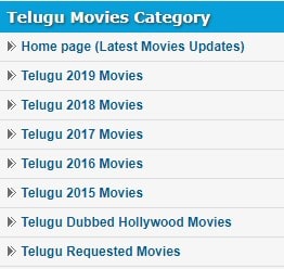 new Telugu Movies download category