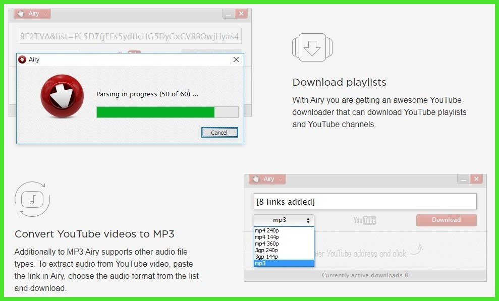 Airy video downloader youtube