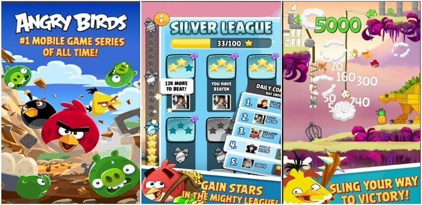 Angry Birds girls android game 2019