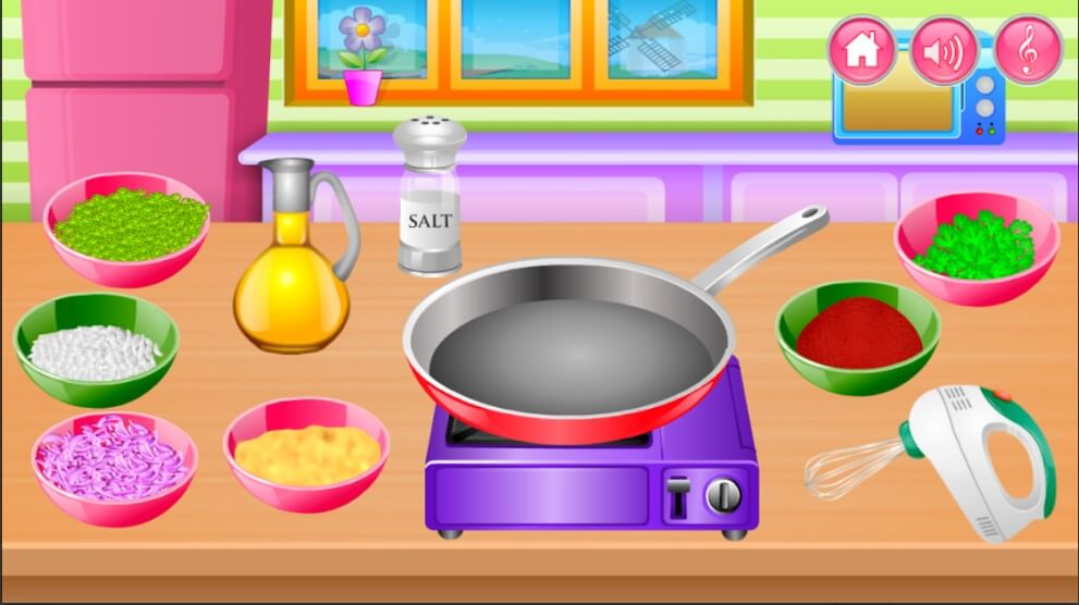 Cooking in the Kitchen on Playstore