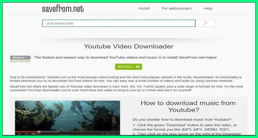 Savefromnet_Youtube Video Downloader