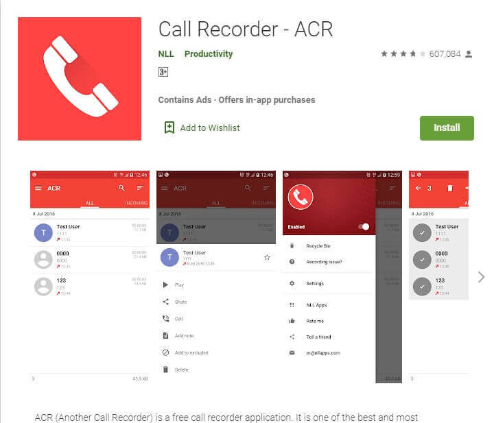 ACR call recorder se call record kaise kare