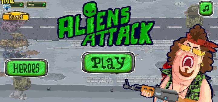 Alien Attack 1 mb games
