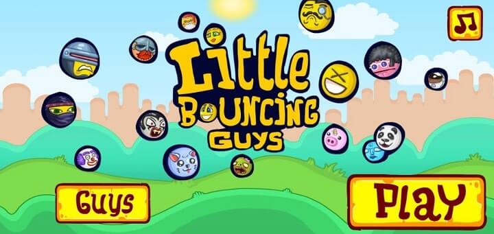 Little Bouncy Guys 1 mb games for Amdroid