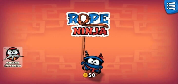 Rope Ninja 1 mb android game