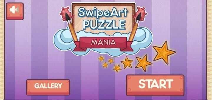 Swipe Art Puzzle 1mb games
