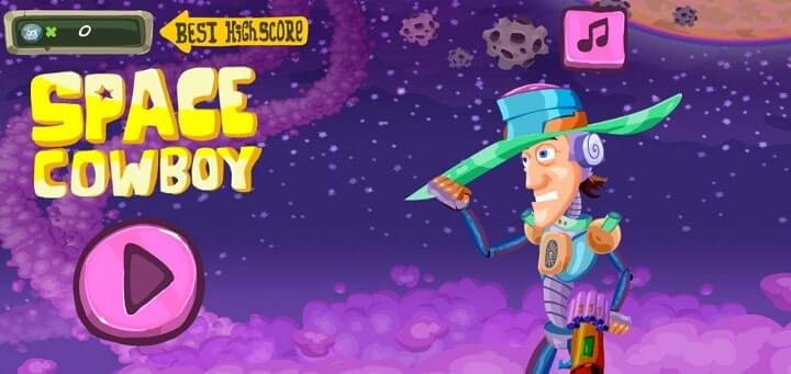 Space Cowboy Best Action 1mb game