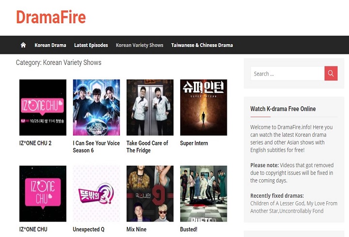 Dramafire watch and download Korean Movies