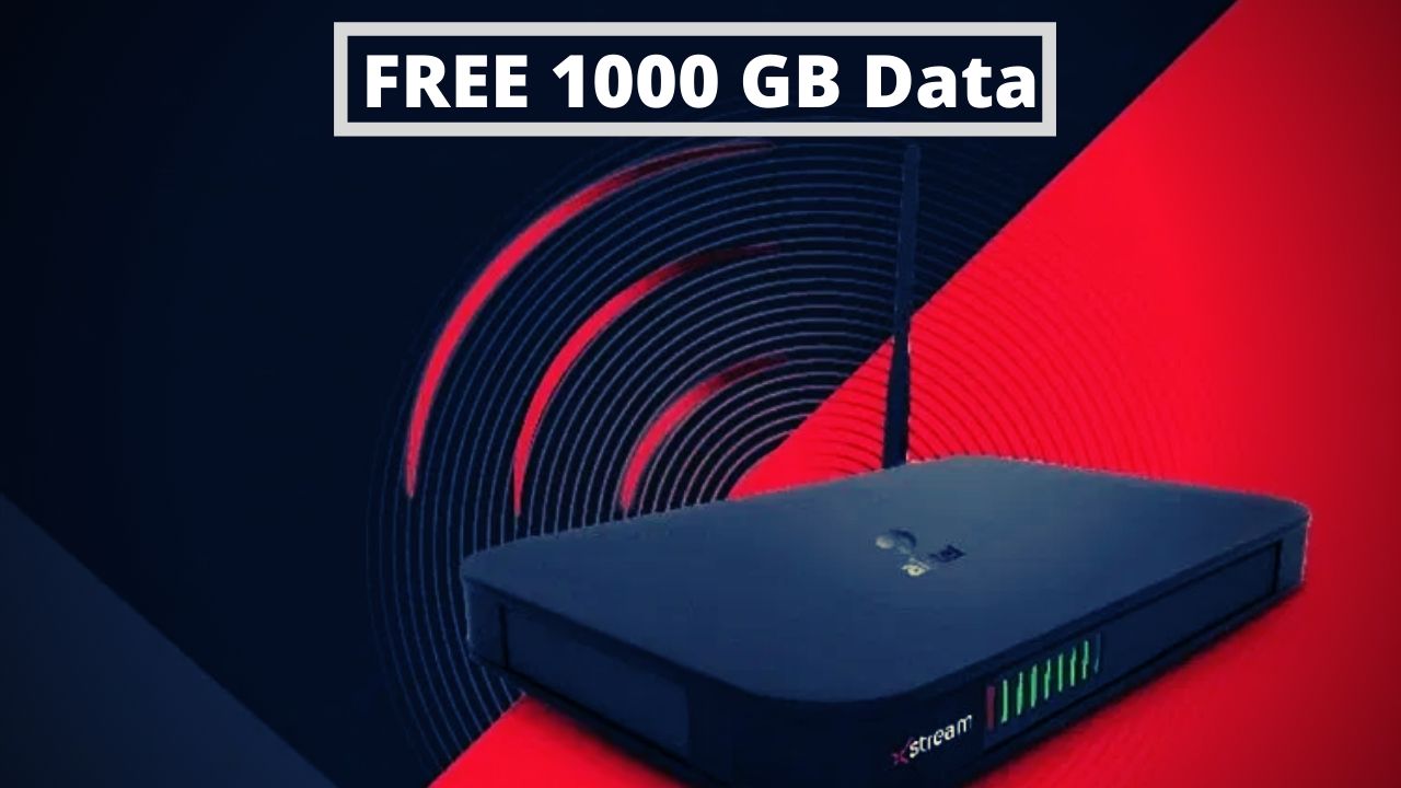 Airtel XStream Fiber offer 1000 GB Free Data