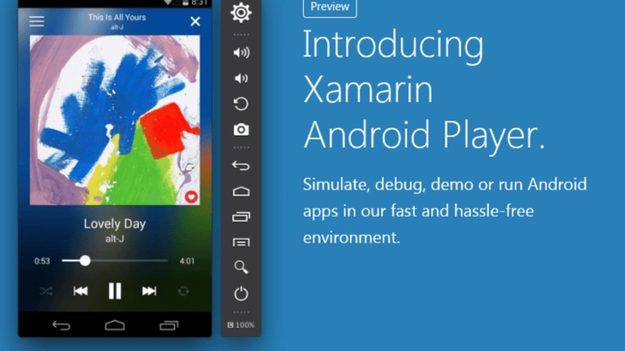 Xamarin Android emulator for mac