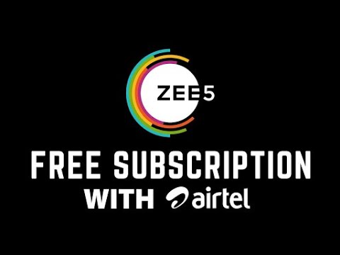Airtel withdraws free zee5 subsciption on all prepaid plans