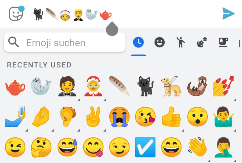 Gboard update adds Support for Android 11 Emojis