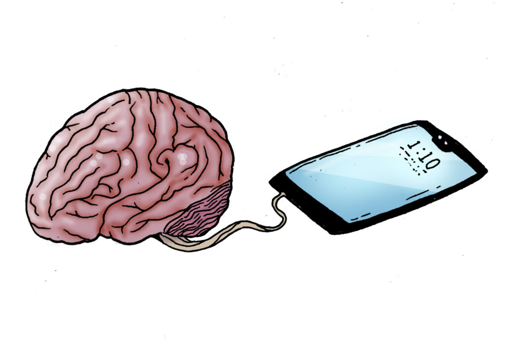 Mental health detection via smartphone app