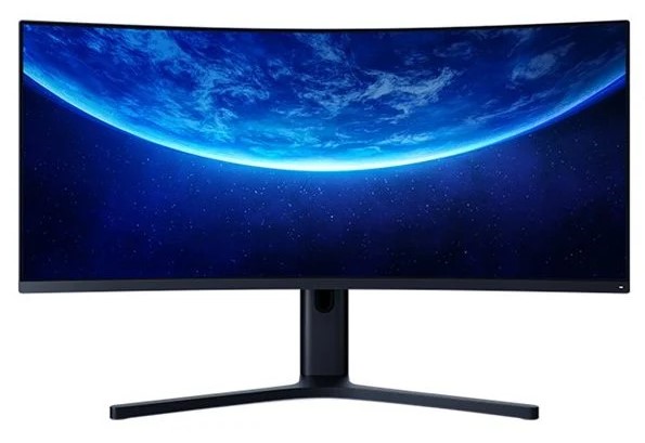 Xiaomi surface display of curved gaming monitor