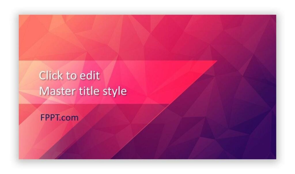 Free Amaranth Abstract PowerPoint template
