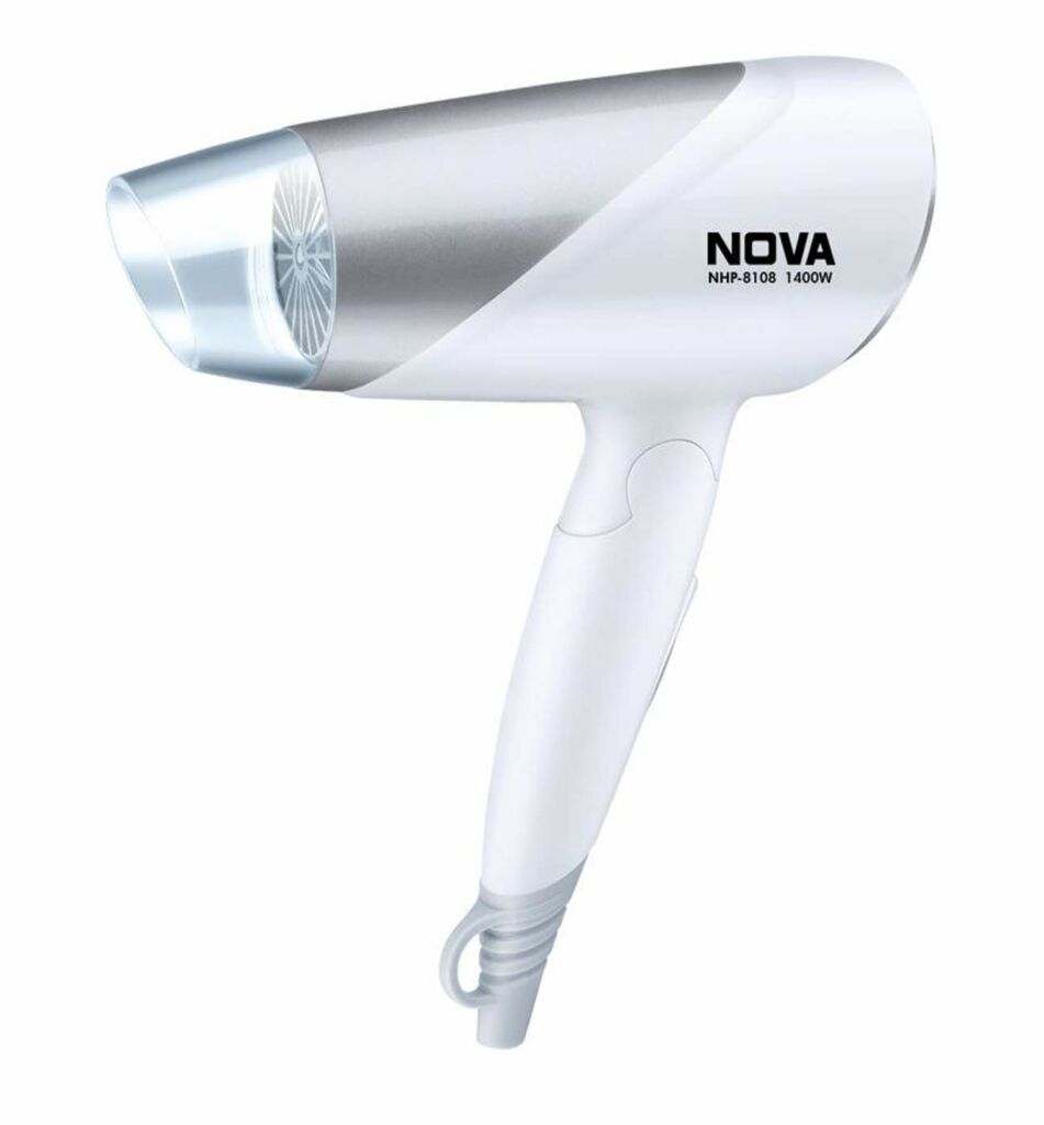 NOVA 1400W Hair Dryer for shiny and silky hairs