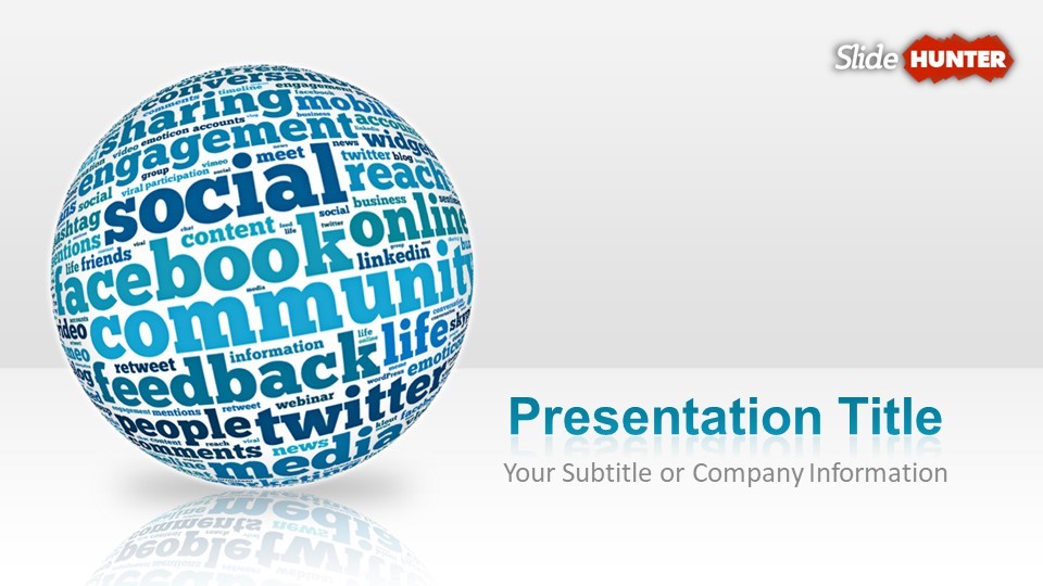 Social Media PowerPoint Template