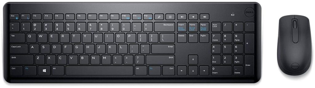 Dell Km117 Wireless Keyboard and mouse Combo