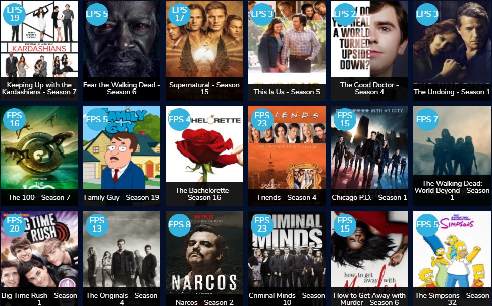 TV Shows available on Gomovies