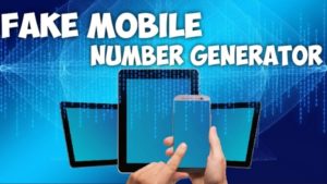 fake mobile number generator