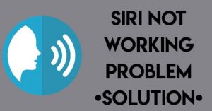 iOS 13 Siri not working problem solution