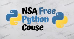 NSA Python Couse Free For beginners