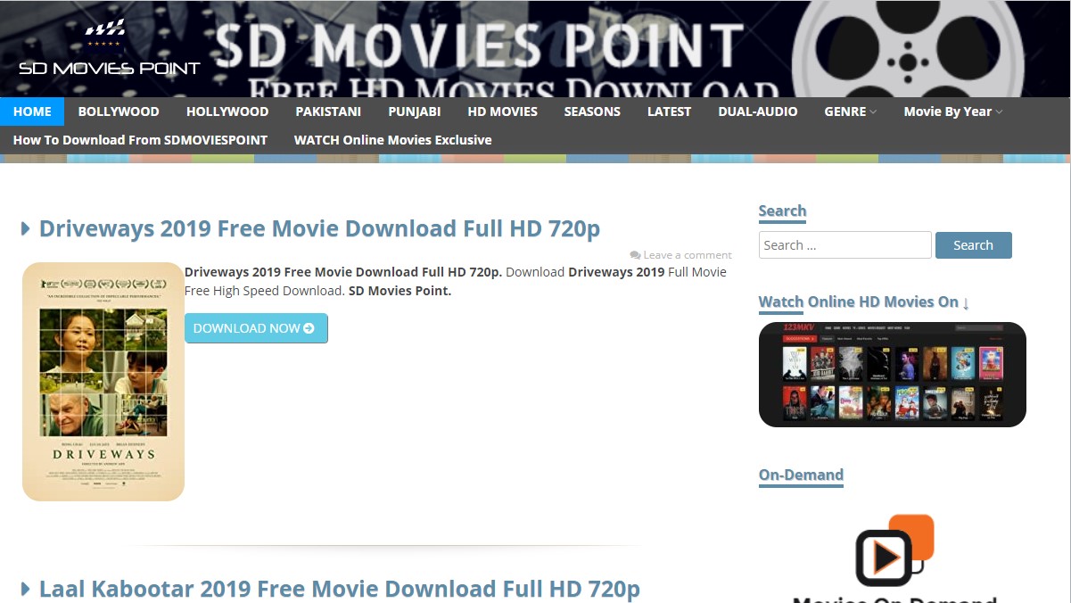 SD Movies Point: Download Bollywood, Hollywood, Dual Audio Movies for free