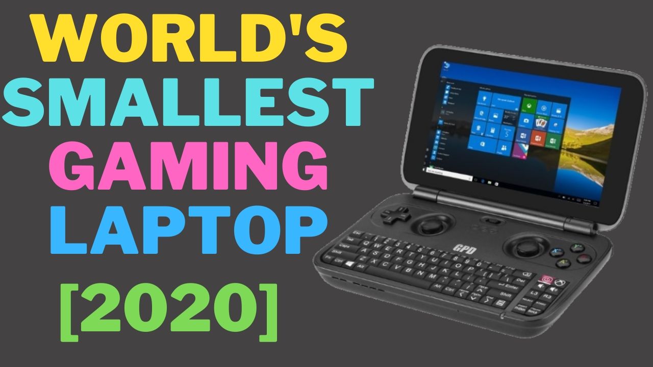 GPD Win Max can the World's smallest gaming laptop