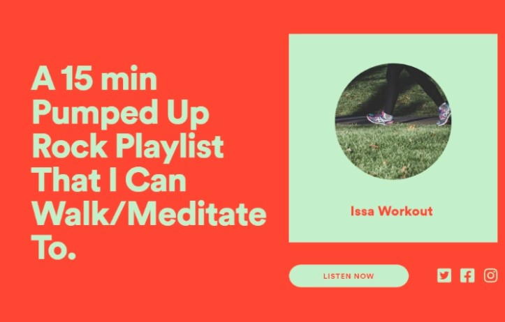 Now Spotify will generate Custom Playlists for your Workouts