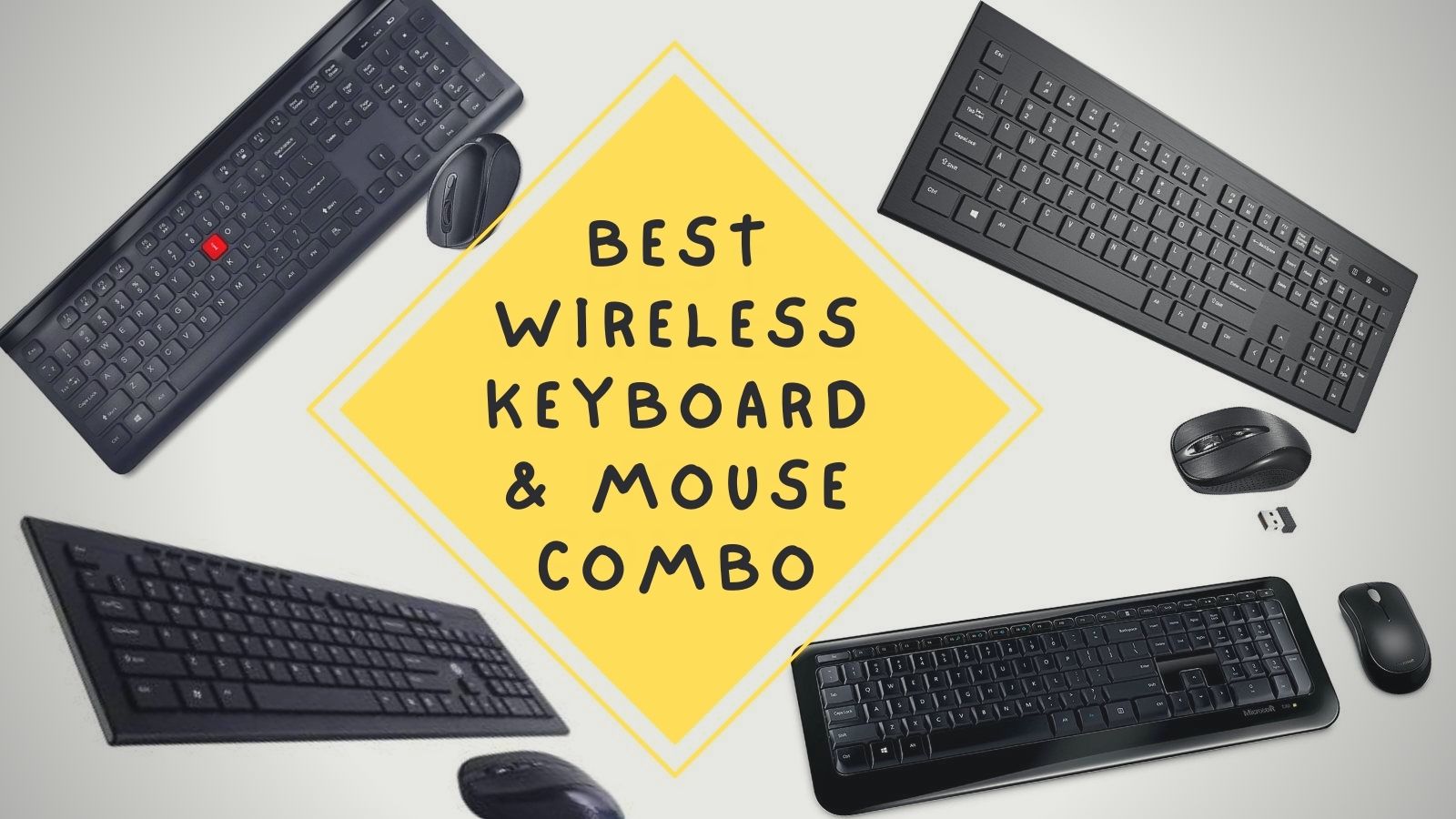 best wireless mouse and keyboards