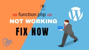 not working function.php fix now